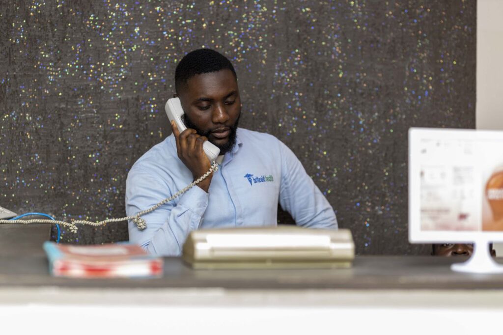 our front desk rep handling patient recors